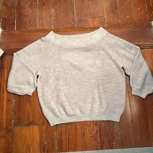 Sweater, crew neck , 3/4 quartser sleeves by Alice and Olivia